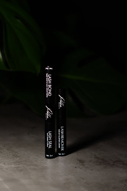 Discover a New Quality of Eyelash Styling with Our Set of Three Reliable Products: Bond, Seal, and Remover